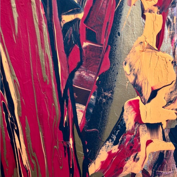 Pillar of truth, medium, bold wall art, original abstract, modern, art painting - Picture 4 of 5